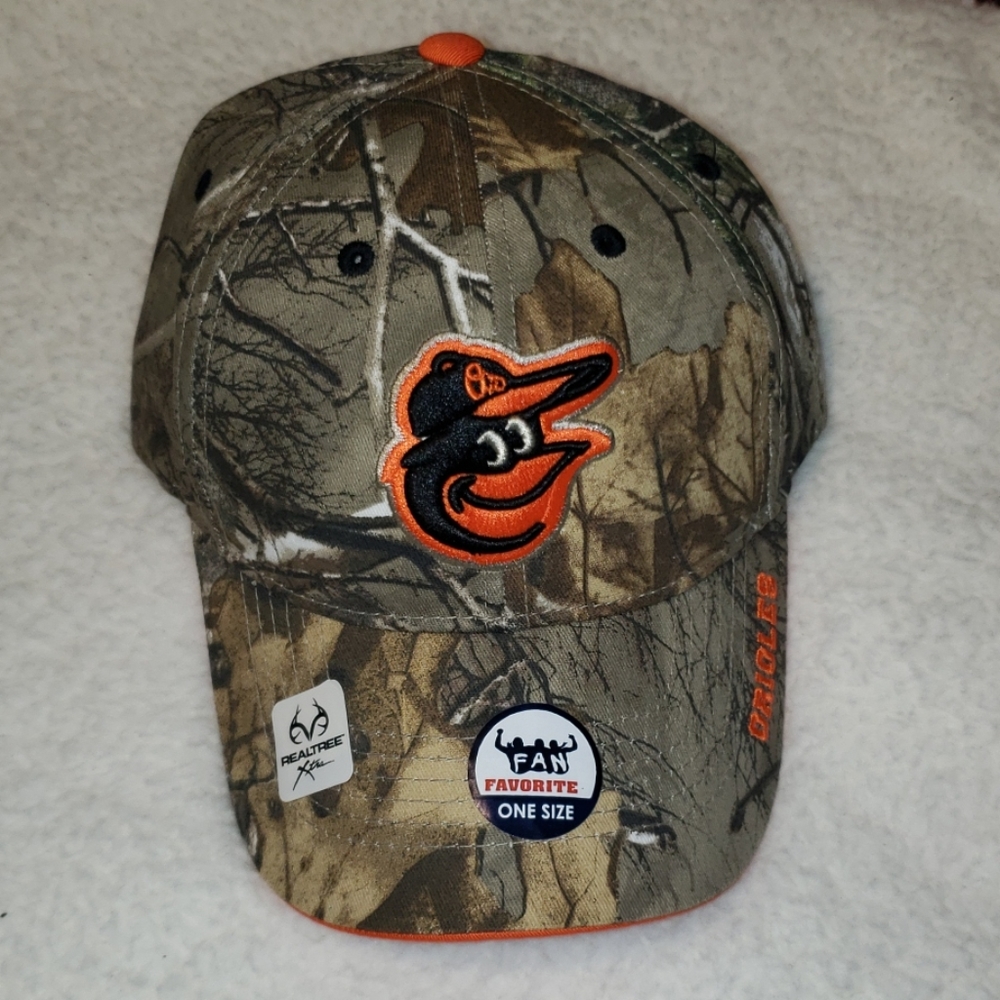 RealTree Camo Baltimore Orioles Cap - NWT